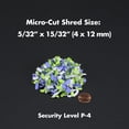 thumbnail image 7 of Pen + Gear 8-Sheet Micro-Cut Shredder with Pullout Basket for Privacy, 7 of 7