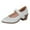 Argent, variante sur TIEVOSA Chaussures Décontractées pour Femmes, Couleur Unie, Perles, Paillettes Scintillantes, Talon, Grande Pointure, Chaussures Décontractées, Escarpins à Talons Hauts