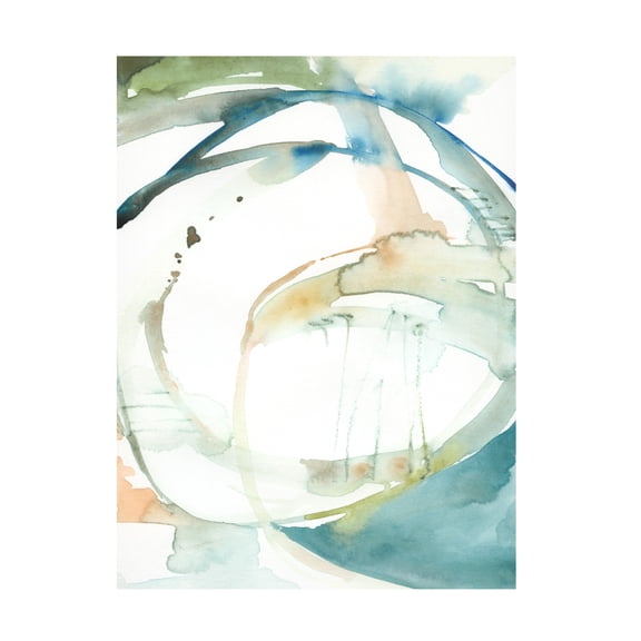 Victoria Barnes 'Organic Loop I' Canvas Art