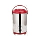 thumbnail image 1 of Injueey Barriles de aislamiento de acero inoxidable de gran capacidad para almacenamiento de té Imprescindible para los amantes del té Teteras cubierta roja de acero, 1 of 6