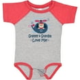 thumbnail image 3 of Inktastic Grammy and Grandpa Love Me Grandson Boys Baby Bodysuit, 3 of 5