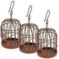 thumbnail image 2 of 3pcs Mini House Birdcage Small Bird Cage Tiny House Bird Cage Mini Birdcage Ornament, 2 of 4