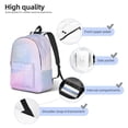 thumbnail image 4 of Yiaed Rainbow Print Backpack, Premium Laptop Backpack, Travel Backpack for Women, Lightweight Backpacks, Comfortable Back Pack-Small, 4 of 7
