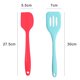 thumbnail image 2 of Juego de mini utensilios de cocina de 2 piezas: utensilios de cocina de silicona con espátulas, 2 of 5