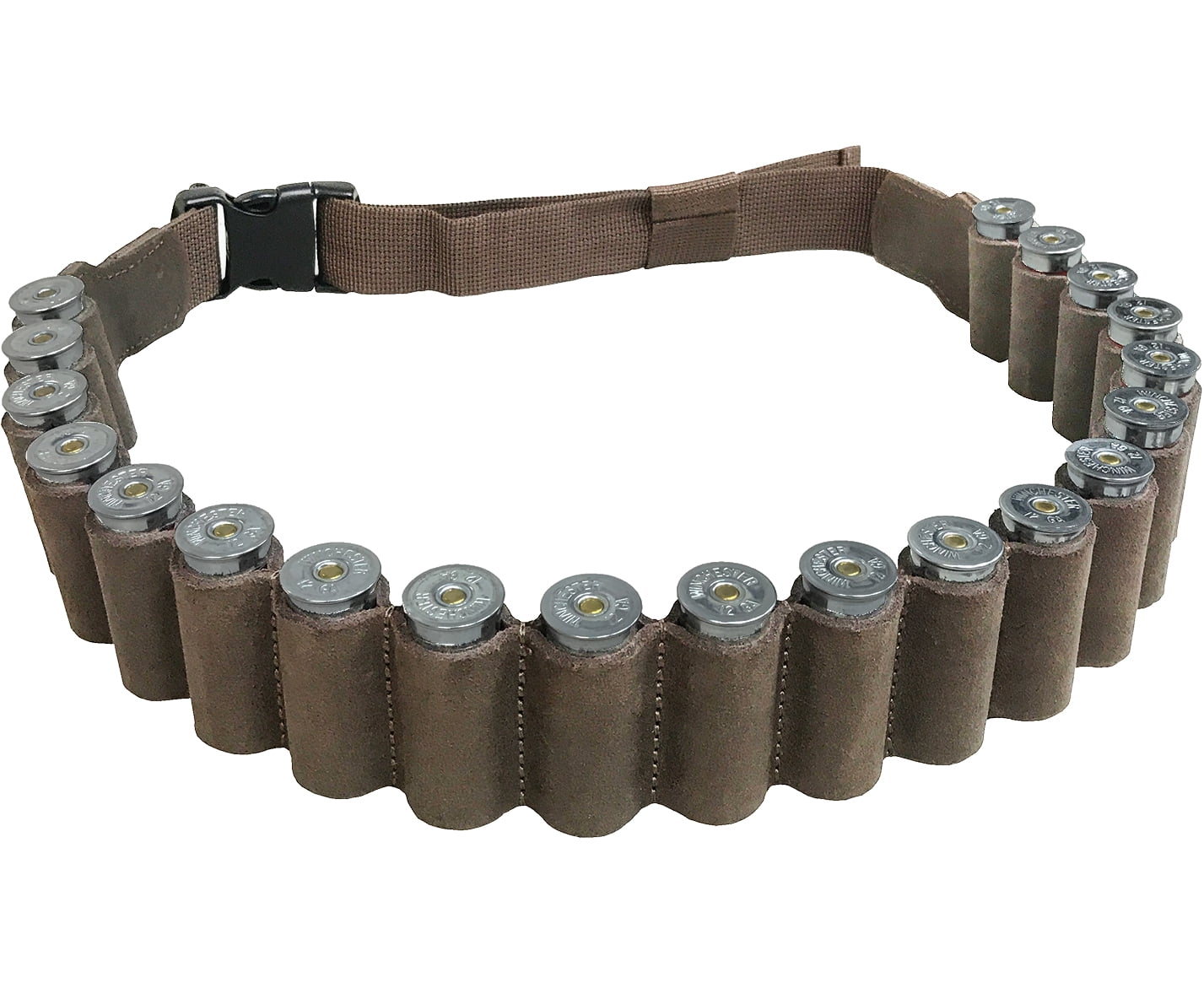 Shooting/Hunting Leather Cartridge Bag for Shotgun 12 16 or 20 Gauge Cartridges 