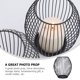 thumbnail image 2 of 2 unids alambre vela soportes hierro arte candelabros estilo europeo vela bandejas, 2 of 8