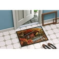 thumbnail image 2 of Carolines Treasures PTW2004JMAT Fall Covered Bridge Door Mat Indoor Rug or Outdoor Welcome Mat 24x36 Doormat  36"L x, 2 of 4