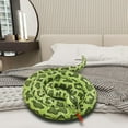 thumbnail image 4 of Juguete de peluche de serpiente de simulación, almohada de serpiente, juguetes de muñeca, accesorios de miedo para Halloween, juguete de peluche 200cm Yotijar Serpiente de simulación, 4 of 10