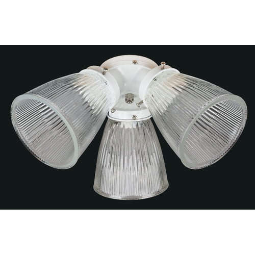 Concord Fans 3 Light Branched Ceiling Fan Light Kit