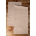 thumbnail image 4 of Mainstays Ribbed Chambray Table Runner, 13 in x 72 in, Cotton Polyester Blend, Tan, 1 Piece, 4 of 6