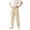 Khaki, variant on LYHaoo Boys Joggers Pants Loose Fit School Pants Elastic Waist Drawstring for Kids School and Outdoor(Black)