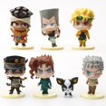 thumbnail image 1 of Figura de acción de JoJo Bizarre Adventure, figura de PVC de 7 piezas, Jonathan Joestar Dio Brando Erina Joestar Caesar Anthonio Zeppeli Gong Bohan LED, 1 of 2