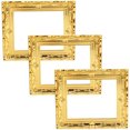 thumbnail image 1 of SHISUYAN 3Pcs Miniature House Accessories Golden Rectangular for Educational Purposes, 1 of 8
