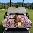 thumbnail image 2 of Whosucclay Horse Camo Print Golf Cart Seat Cover, Travel Ready Design Club Car Seat Cover Protector for 2 Person Club Car Seat Golf Cart 4 Pockets, 2 of 9