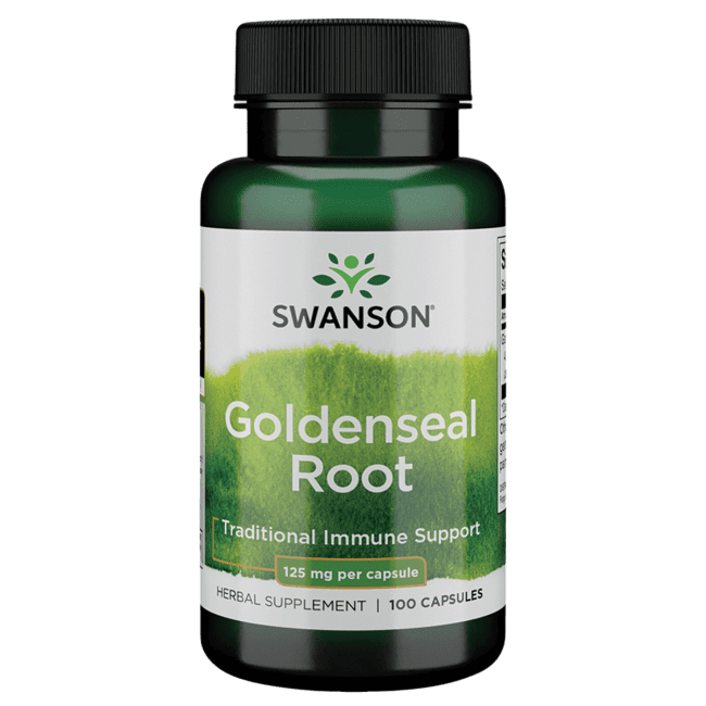 Swanson Goldenseal Root 125 Mg 100 Capsules Walmart Walmart