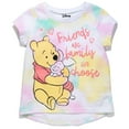 thumbnail image 2 of Disney Winnie the Pooh Toddler Girls T-Shirt and Bike Shorts Outfit Set Infant to Toddler, 2 of 5