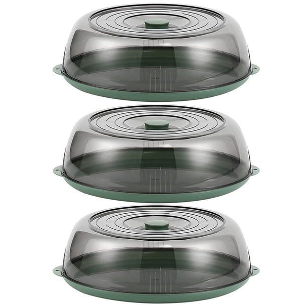 Cubierta plástica multifuncional para alimentos cubierta aislante para alimentos para cocina casera 1/3 Uds.