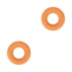 thumbnail image 2 of Soidarity Agarrador de mano Silicona Fitness Entrenador de manos Antideslizante Anillo de entrenamiento muscular portátil Naranja 2piezas, 2 of 6