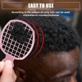 thumbnail image 6 of Unique Bargains Twist Comb Afro Twist Hair Comb Afro Curl Comb Twist Comb Tool Suitable for Fluffy Thick Hair Pink, 6 of 7