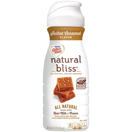 COFFEE MATE NATURAL BLISS Salted Caramel All-Natural ...