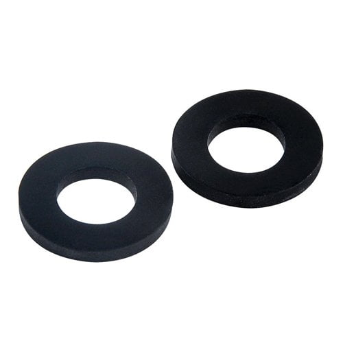 Wideskall Rondelle Plate en Caoutchouc avec Illets 1 Pouces Pouce (Lot de 15)