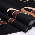 thumbnail image 3 of Allstar Black Woven High Quality Rug. Traditional. Persian. Flower. Western. Design Area Rug (5' 2" x 7' 1"), 3 of 7