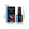thumbnail image 3 of Glow in the Dark Nail Polish – Fluorescent Neon Nail Color for DIY Nail Art, Gaming, Cosplay, Halloween, Home & Salon Use, 3 of 5
