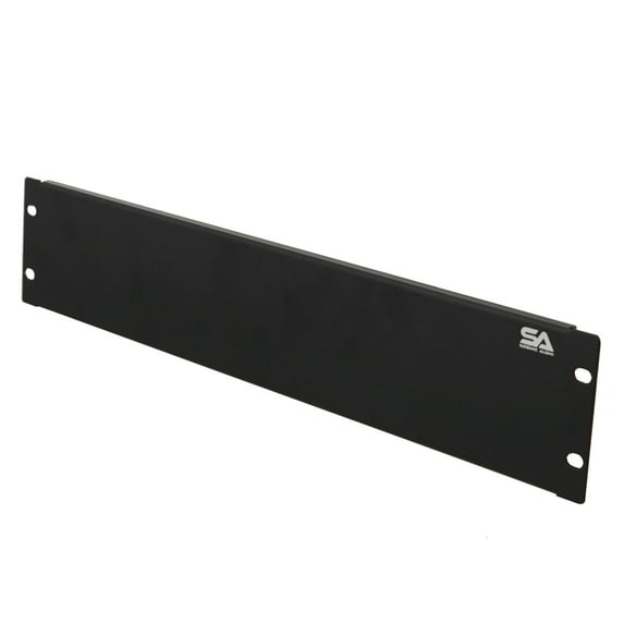 Seismic Audio 2 Space Blank Server Network PA/DJ Rack Case Spacer - 2U 19" Rack Mount Panel - SARRSP-16
