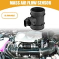 thumbnail image 2 of Unique Bargains Car Mass Air Flow Sensor No.60814852 - Vehicle Mass Air Flow Sensor - for Alfa Romeo 156 1997-2005 Plastic Metal Black - 1 Pc, 2 of 7