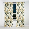 thumbnail image 4 of Designart "Retreat Into Tranquility" Tropical Blackout Curtain Single Panel, 4 of 4