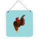 thumbnail image 1 of "Treasures Blue Malaysian Serama Check Metal Print, 6"" H x 6"" W" Caroline's Treasures BB8016DS66, 1 of 1