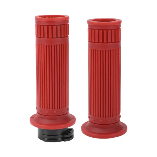 Ofertas Únicas Kit de Cubierta de Agarre de Manillar de Motocicleta de 1" 25mm 1.1" 28mm Antideslizante de TPU para Motocicleta Scooter Bicicleta ATV Rojo Oscuro 1 Juego Patrón de Rayas