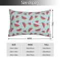 thumbnail image 2 of Kdxio Cotton Pillow Cases 20"x30" Pillowcases,Soft and Breathable Bedroom Pillow Cases-Watermelon, 2 of 8