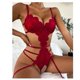 thumbnail image 1 of Body de mujer, lencería Sexy de encaje, vestido transparente, ropa interior sexual, monos eróticos calientes, disfraz, lencería Porno de talla grande, 1 of 2