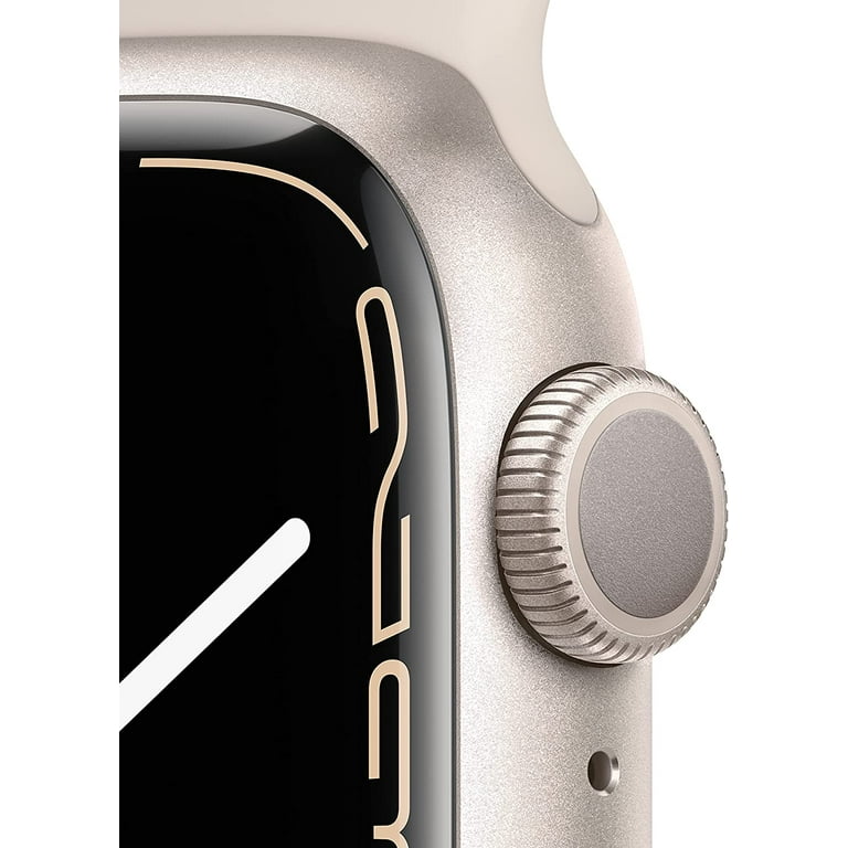 Refurbished Apple Watch Series 7 GPS, 41mm Starlight Aluminum Case