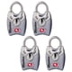 thumbnail image 1 of Candado para equipaje Master Lock 4689Q aprobado por la TSA, paquete de 4, 1 of 7