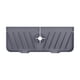 thumbnail image 2 of Alfombrilla de silicona antideslizante para fregadero de cocina, protector de encimera para secar agua Gris, 2 of 9