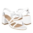 thumbnail image 1 of SANDALIAS CLASBEN MUJER SIBEL CHAROL BLANCO, 1 of 4