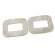 thumbnail image 4 of Hebillas de zapato de cristal de diamantes de imitación Clips de zapatos Clips de zapatos decorativos de boda Sunnimix Encantos de zapatos de boda, 4 of 8