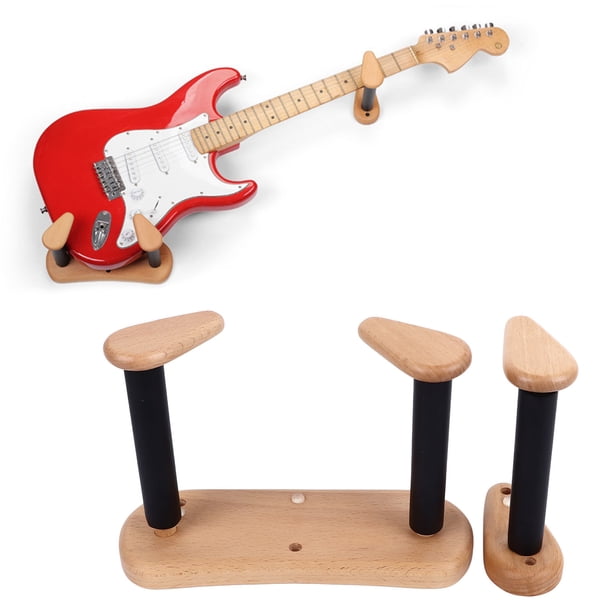 Soporte De Pared Para Guitarra, Perchas De Para Guitarra Eléctrica, Soporte De Ganchos, Colgador De Exhibición De Guitarra Para Ahorro De Espacio Horizontal Para Bajo Acústico