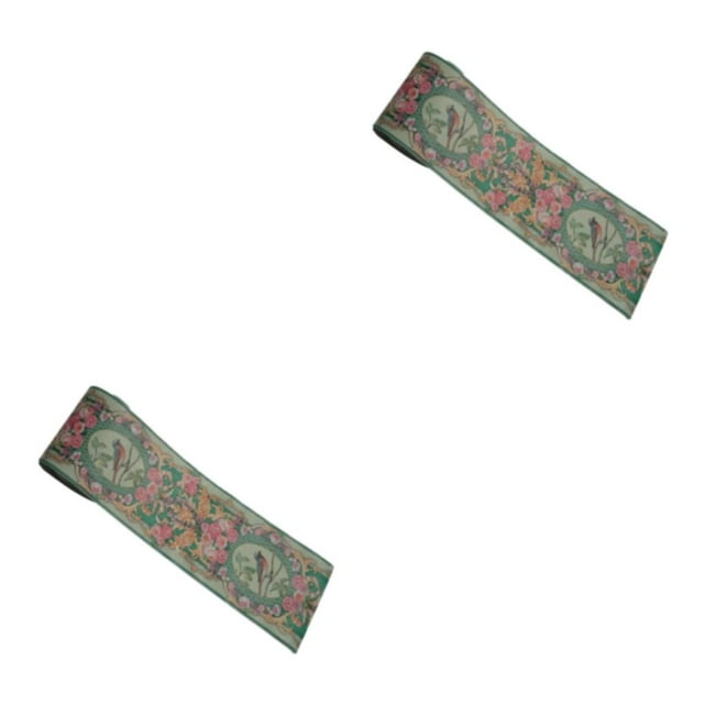 mmirethe PVC Non-toxic And Odorless Wallpaper Border Stickers Easy To Clean And Moisture-proof Wide style 2 2Set
