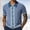 Blue, variant on Button Down Shirt for Men Casual Lightweight Soft Shirts Slim Fit Solid Color Summer Daily Wear Orange Size XXL