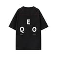 thumbnail image 4 of Men's Casual Summer Tees, Letter Print Round Neck Short Sleeve T-Shirt, S-6XL, 4 of 4