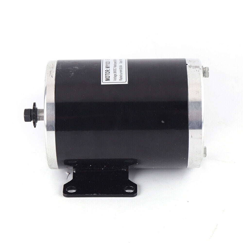 1000W 36V DC Brushed Electric Motor – MY1020 Type with 25H-11T Chain Drive for Mini Bike, Go-Kart, Quad, and DIY Projects