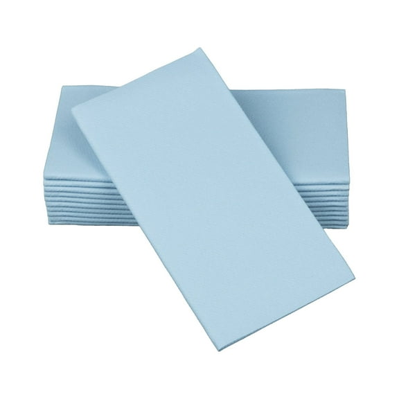 SimuLinen 16”x16” Signature Color Dinner Napkins –  Baby Blue – Box of 50