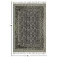 thumbnail image 3 of Casavani Gray Block Printed Runner Area Rugs for Hallway and Stair, Ourdoor Patio Rug 2.6x10 Feet, 3 of 5