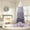 White+Purple Gradient-7.5FT, variant on 4.5/6/7.5/9Ft Prelit Artificial Christmas Tree with RGB & Warm White Lights, Pre-Lit Snow Flocked Pencil Christmas Tree, Foldable Base,Holiday Decoration for Home, Office, Party,  5 Gradient Colors