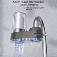 thumbnail image 4 of 23 nuevo filtro purificador de agua para grifo, eliminación de cloro, agua del grifo para uso doméstico, prefiltro para beber directamente en la cocina, universal, 4 of 4