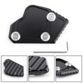 thumbnail image 2 of Black Side Pad Kickstand Stand Extension Plate For BMW K1600 GT GTL 2011-2015, 2 of 5