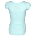 thumbnail image 4 of True Rock Jr Women's American Beauty Graphic T-Shirt (Emerald, Small), 4 of 5